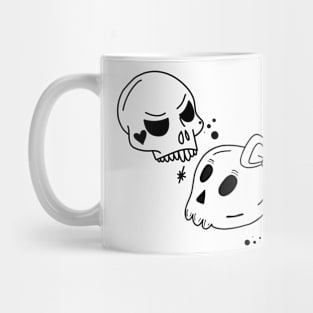 Skull Couple Mug